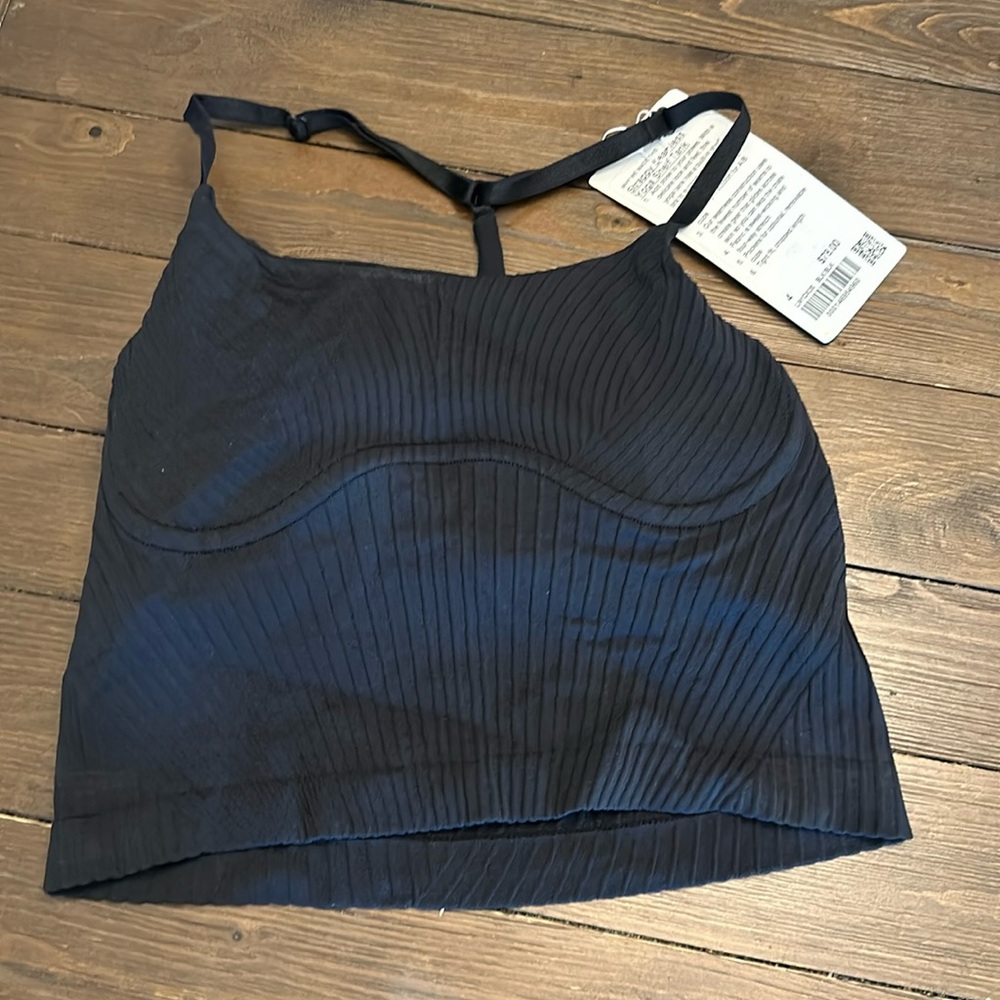 Lululemon strappy seamless yoga shelf tank